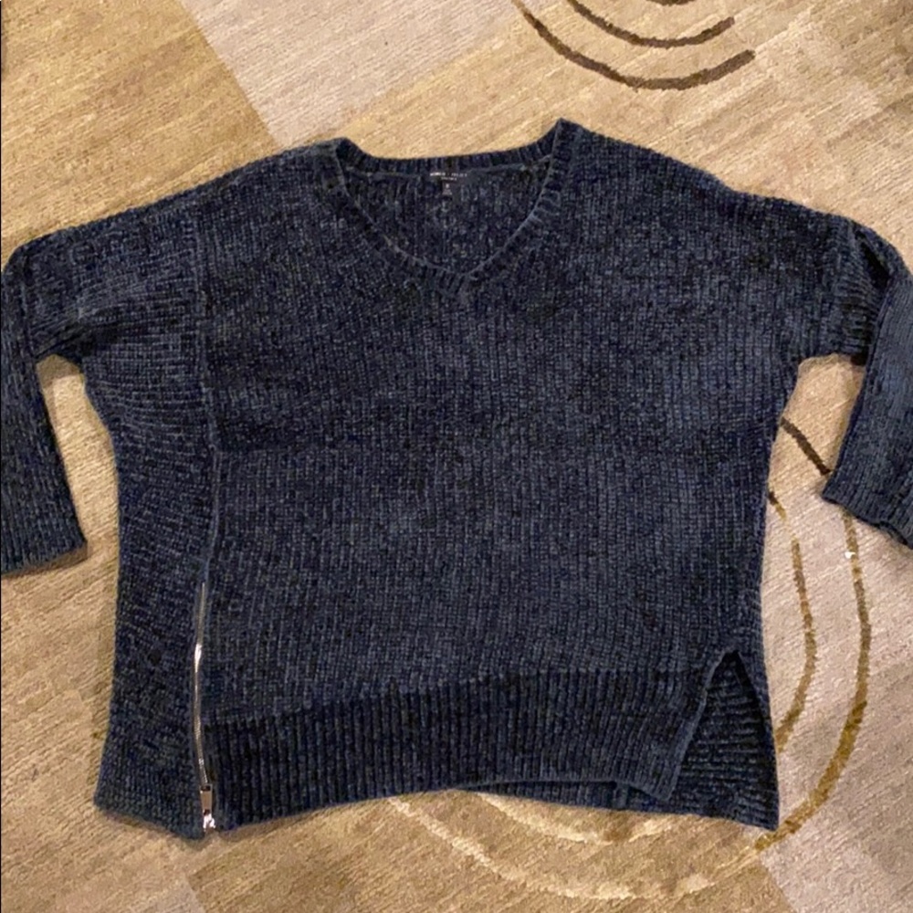 ~Romeo + Juliet Couture~ Blue Chenille Sweater